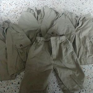 Faded Glory Khaki Shorts, Size 8